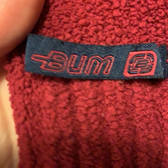 B.U.M Equipment  Cozy Red Sweater - Picture 4 of 4